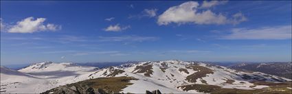 View from Summit  Kosciuszko NP - NSW (PBH4 00 10603)